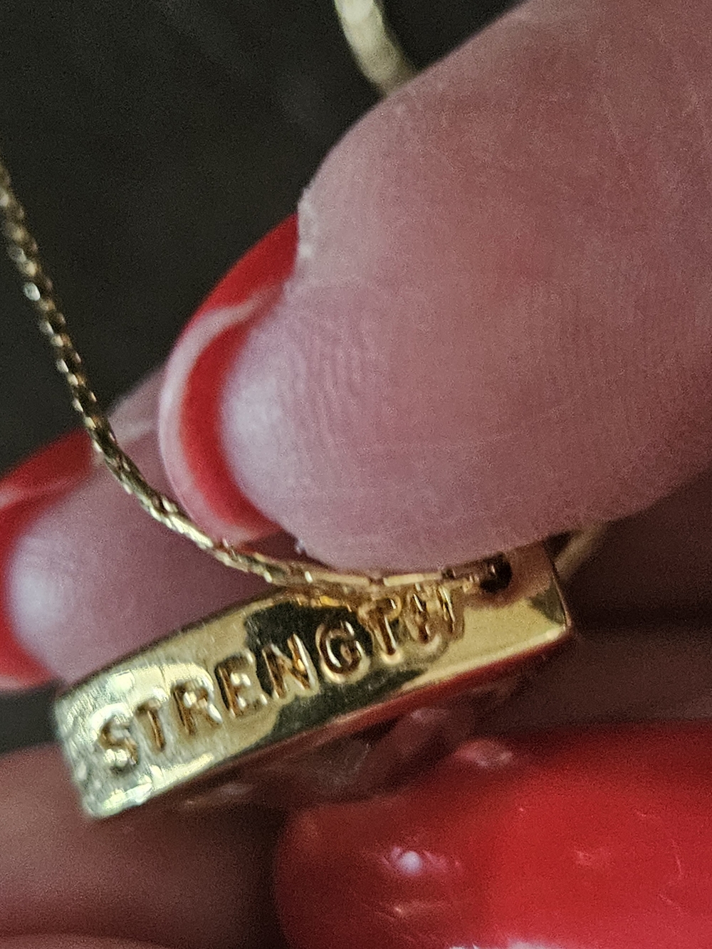 Divinely Guided By Theresa Caputo Let The Light In Necklace Goldtone - Picture 4 of 4
